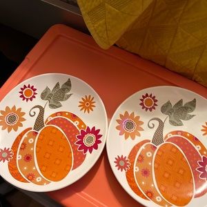 2 Beautiful plates can be used to decorate or as place settings for little ones